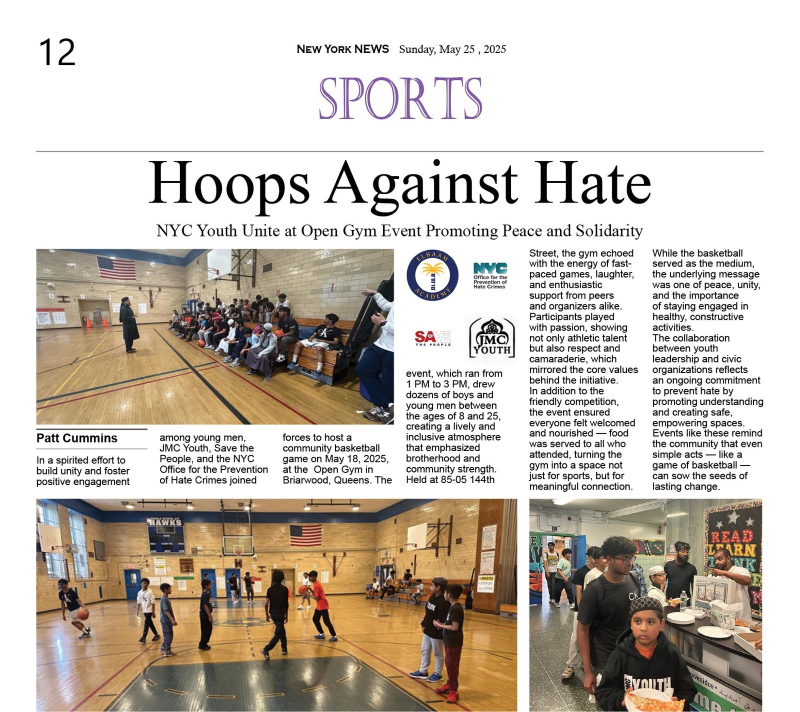 Hoops Against Hate
